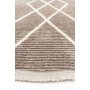 Conceptum Hypnose Vetrina 3608 Okrugli tepih u braon - beloj boji 100 cm (860BLN3499) - slika 5