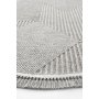 Conceptum Hypnose Vera 1456 Sivi okrugli tepih 100 cm (860BLN2260) - slika 3