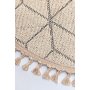 Conceptum Hypnose Bukle 1407 Okrugli tepih bele boje 100 cm (860BLN1884) - slika 5