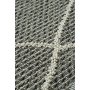 Conceptum Hypnose Elit 02 Sivo - beli okrugli tepih 100 cm (860BLN1241) - slika 2