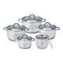 KLAUSBERG KB7696 SET ŠERPI INOX 16/18/20/24/14 - slika 1