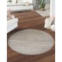 Conceptum Hypnose Jasmine 1452 Okrugli tepih u krem boji 100 cm (614CCL1554) - slika 2