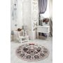 Conceptum Hypnose Frida Round Okrugli Multicolor tepih sa printom 100 cm (882CHL1074) - slika 2