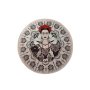 Conceptum Hypnose Frida Round Okrugli Multicolor tepih sa printom 100 cm (882CHL1074) - slika 1