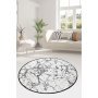 Conceptum Hypnose Marble Okrugli tepih multicolor boja 100 cm (882CHL1826) - slika 2