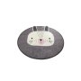 Conceptum Hypnose Bunny Okrugli tepih multicolor sa printom 100 cm (876CHL1310) - slika 1