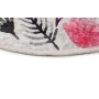 Conceptum Hypnose Drenaj Cap Multicolor okrugli tepih beli sa cvetnim printom 100 cm (287CHL1434) - slika 4