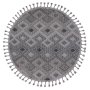 Conceptum Hypnose Beverly 2262 Okrugli tepih sa vise nijansi sive boje 100 x 100 (614CCL1730) - slika 1