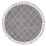 Conceptum Hypnose Beverly 2264 Sivi okrugli tepih 100 x 100 (614CCL1740) - slika 1