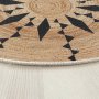 Conceptum Hypnose Woopamuk508 Okrugli krem tepih 100 x 100 (599HFT5267) - slika 3