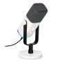 FIFINE AM8 Dynamic RGB Microphone - White - slika 2