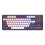 Dark Project ALU87A Violet/White - Mechanical Gaming Keyboard (ANSI) - slika 1