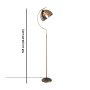 OPVIQ Podna lampa Demilune Floor - slika 5