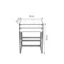 HANAH HOME Osnabruck L2048 set stolova - slika 5