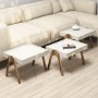 HANAH HOME Roma Walnut Cream set stolova - slika 2