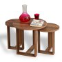 HANAH HOME Mira Walnut set stolova - slika 3