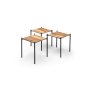 HANAH HOME Kare Zigon Set stolova - slika 2