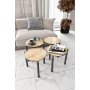 HANAH HOME Lavia 4 Oak set stolova - slika 2