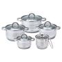 KLAUSBERG KB7697 SET ŠERPI INOX 16/18/20/24/16 - slika 1