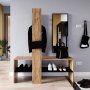 HANAH HOME Aynalı Portmanto Aurora L1302 - slika 2