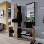 HANAH HOME Aynalı Portmanto Aurora L1302 - slika 1