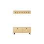 HANAH HOME Rupa Oak set nameštaja za hodnik - slika 5