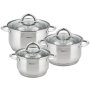 KINGHOFF KH4446 SET ŠERPI 1/3 INOX 6 DELOVA - slika 1