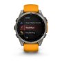 GARMIN Fenix 8 47, AMOLED, Sapphire, Spark Orange (010-02904-11) - slika 5