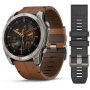 GARMIN Fenix 8 51, AMOLED, Sapphire, Chestnut Leather (010-02905-40) - slika 1
