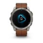 GARMIN Fenix 8 51, AMOLED, Sapphire, Chestnut Leather (010-02905-40) - slika 3