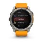 GARMIN Fenix 8 51, AMOLED, Sapphire, Orange (010-02905-11) - slika 5