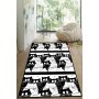 Conceptum Hypnose Multicolor tepih sa printom White Cats 100 x 150 (959CHL2276) - slika 1