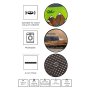 Conceptum Hypnose Tepih u krem - braon boji Wooylk 0042 100 x 150 (102HFT2344) - slika 4