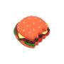 Savacoop Igračka za psa - gumeni hamburger 9cm - slika 1