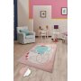 Conceptum Hypnose Multicolor tepih za devojčice Elephants Bike Pink 100 x 160 (876CHL1087) - slika 2