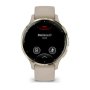 GARMIN Venu 3S French Gray Soft Gold (010-02785-02) - slika 5
