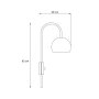 OPVIQ Zidna lampa 241768 - slika 2