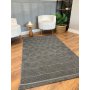 Conceptum Hypnose Tepih u tamno sivoj boji Dizayn Kare 100 x 200 (514SRZ1781) - slika 1
