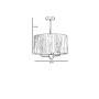 OPVIQ Visilica Bambu 06 846STL5117 - slika 4