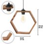 OPVIQ Visilica Hexagon Antiquation - slika 5
