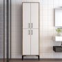 HANAH HOME Berlin A Walnut White komoda - slika 2