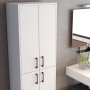 HANAH HOME Berlin A White komoda - slika 4