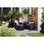 CURVER Balkonski set Marie sa stolom Vigo grafit CU 259723 - slika 2
