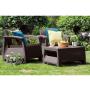 KETER Baštenski set Corfu weekend braon CU 258953 - slika 2
