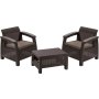 KETER Baštenski set Corfu weekend braon CU 258953 - slika 1