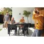 KETER Stolica Julie Dinning Grafit CU 246188 - slika 2