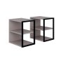 HANAH HOME Echo Light Mocha set stolova - slika 4
