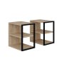 HANAH HOME Echo Sapphire Oak set stolova - slika 4