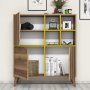 HANAH HOME Pulse Walnut Yellow komoda - slika 2