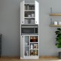 HANAH HOME Order 3002 bela komoda - slika 3